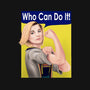 Who Can Do It!-womens fitted tee-MarianoSan