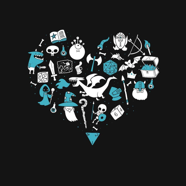 I Love Questing-womens basic tee-queenmob