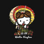 Hello Kaylee-womens fitted tee-OfficeInk