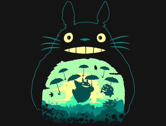 Totoro and His Umbrella