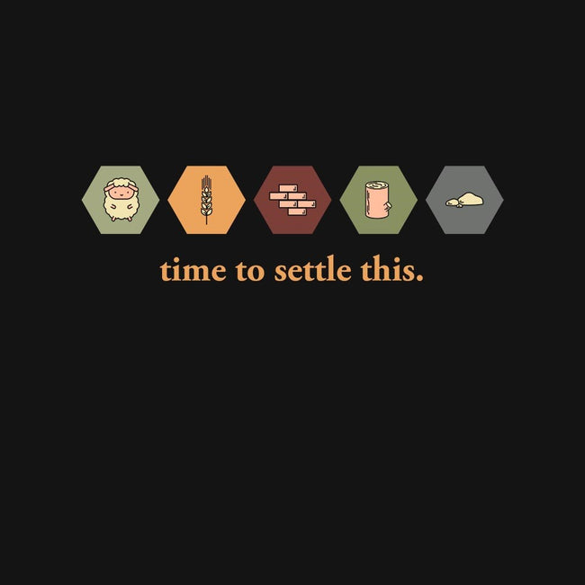 Time To Settle This-womens basic tee-zacrizy