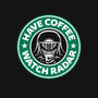 Have Coffee, Watch Radar-womens basic tee-adho1982