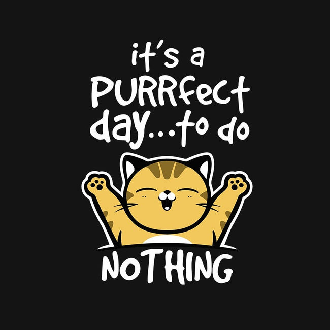 Purrfect Day-womens fitted tee-NemiMakeit