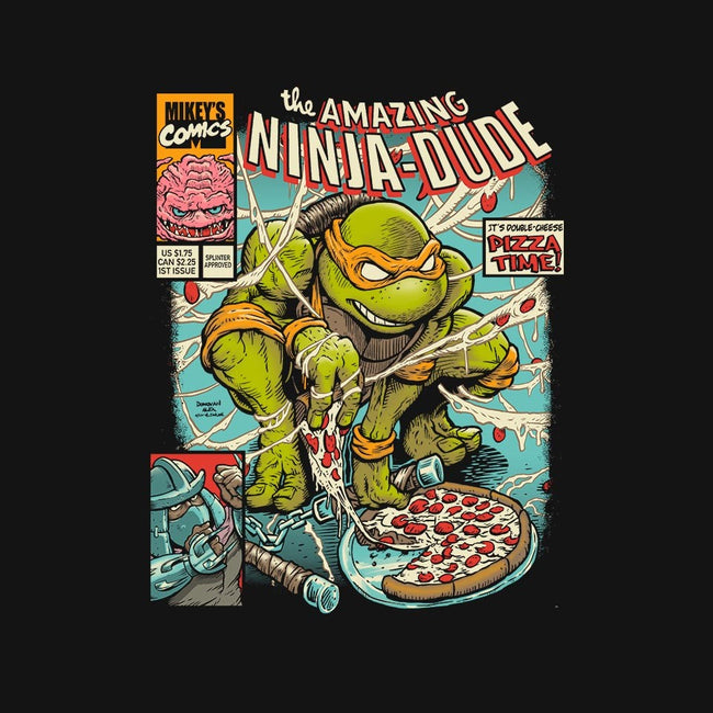 Amazing Ninja Dude-womens fitted tee-DonovanAlex