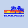 Beach, Please-unisex basic tank-dumbshirts