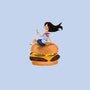 Burger Mom-mens long sleeved tee-miaecook
