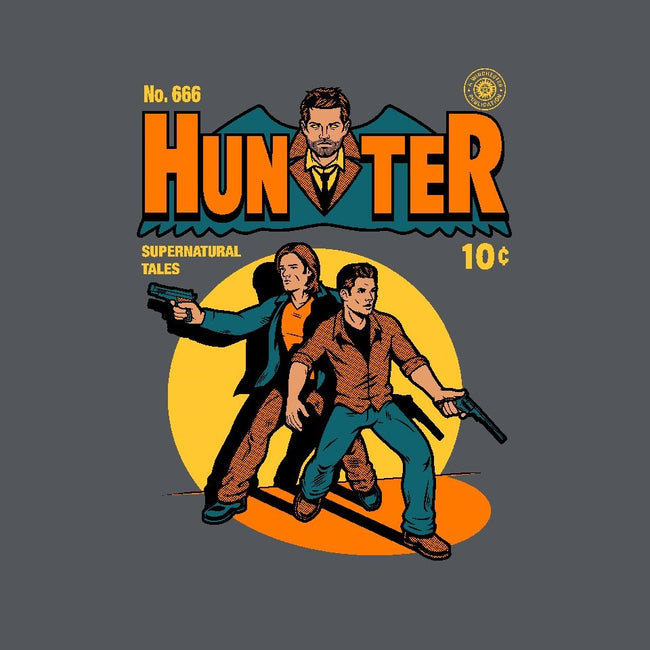 Hunter Comic-mens basic tee-harebrained