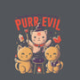 Purr Evil-youth basic tee-eduely