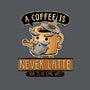A Coffee is Never Latte-womens basic tee-Hootbrush