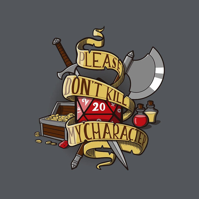 Don't Kill my Character-unisex basic tank-dumbassman