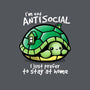 Antisocial Turtle-womens basic tee-NemiMakeit