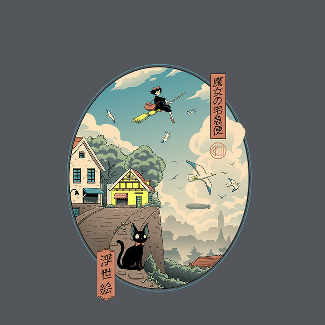 Ukiyo-E Delivery-womens basic tee-vp021