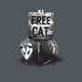 Free Cat-womens fitted tee-zula