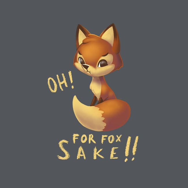 For Fox Sake!-unisex crew neck sweatshirt-BlancaVidal