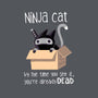 Ninja Cat-womens basic tee-BlancaVidal