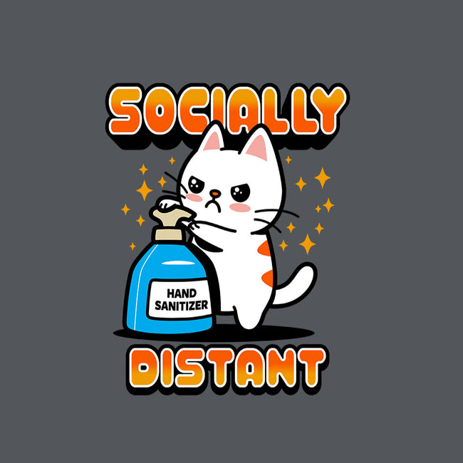 Socially Distant-youth basic tee-Boggs Nicolas
