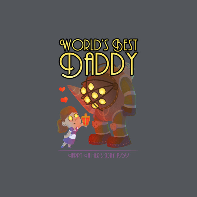 World's Best Big Daddy-womens fitted tee-queenmob