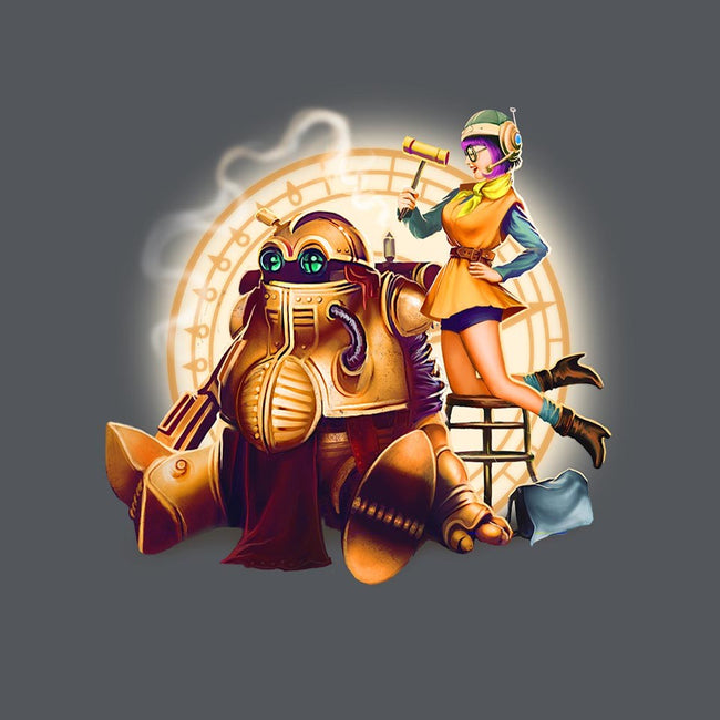 Lucca & Robo-womens fitted tee-MeganLara