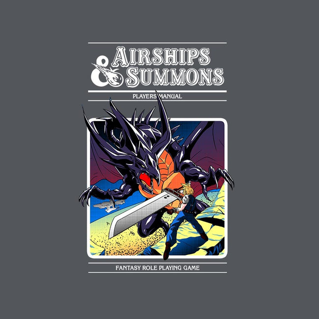 Airships & Summons-womens fitted tee-Coinbox Tees