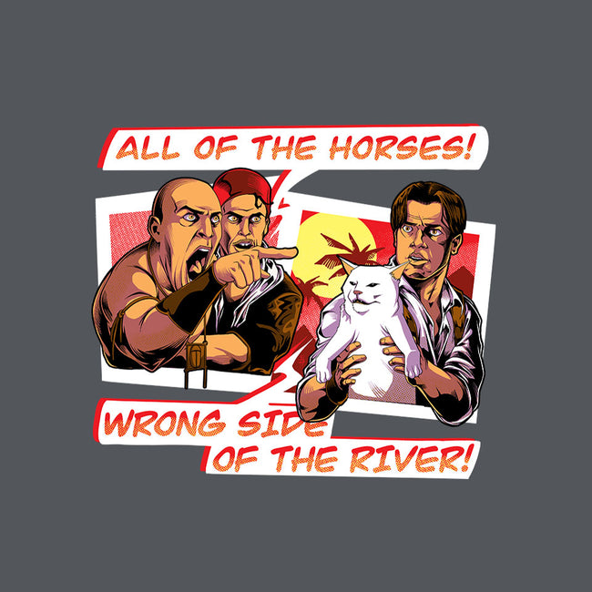 Wrong Side Of the River-womens basic tee-Bo Bradshaw