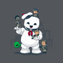 Puft Buddies-womens fitted tee-DoOomcat