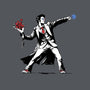 Banksy10-youth basic tee-Six Eyed Monster
