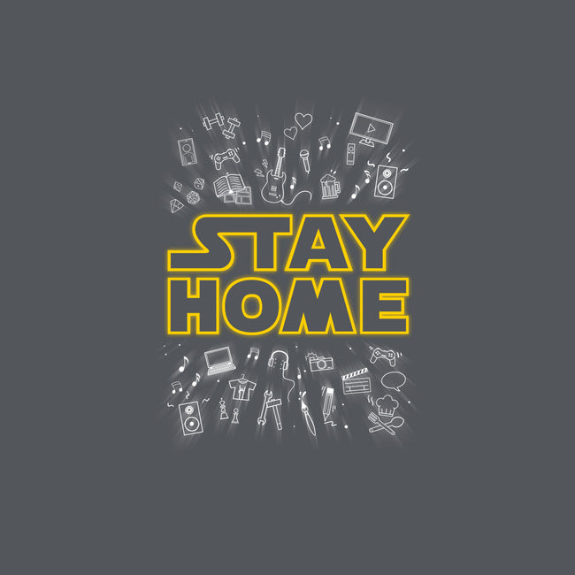 Stay Home-youth basic tee-Getsousa!