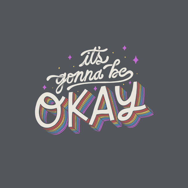 It's Gonna be Okay-womens fitted tee-eduely