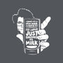 Drink Milk and Kick Ass-unisex crew neck sweatshirt-butcherbilly