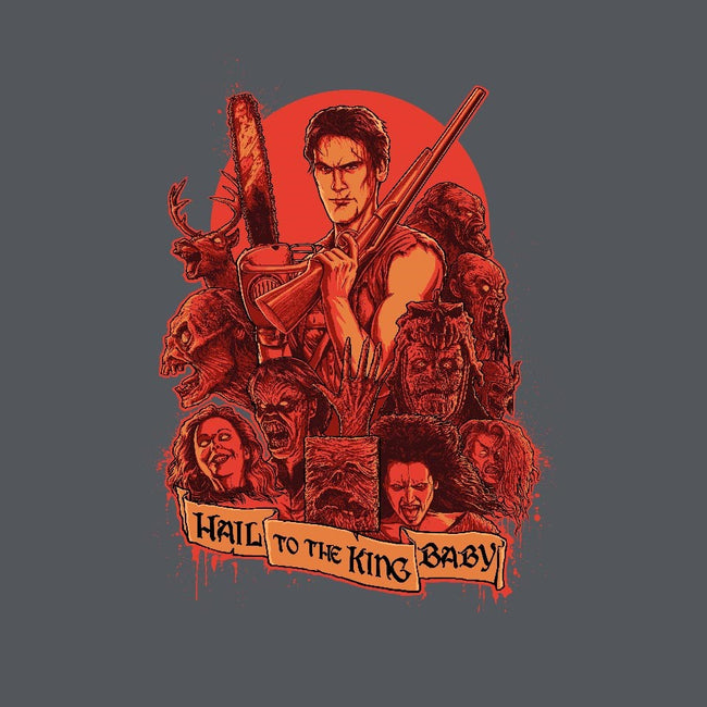 Hail to the King, Baby-unisex pullover sweatshirt-Moutchy