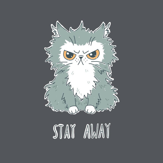 Stay Away-womens fitted tee-freeminds
