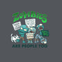 Zombie Rights-womens fitted tee-DoOomcat