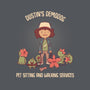 Pet Services-womens basic tee-LiRoVi
