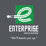 Enterprise Rent-A-Starship-womens fitted tee-NomadSlim