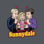 Welcome to Sunnydale-womens fitted tee-harebrained