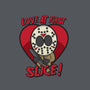 Love At First Slice!-womens fitted tee-jrberger