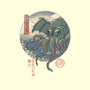 CTHULHU UKIYO-E-unisex zip-up sweatshirt-vp021