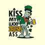 Kiss My Lucky Irish Ass-womens basic tee-Boggs Nicolas