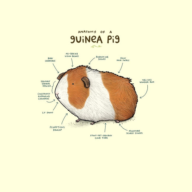 Anatomy of a Guinea Pig-unisex zip-up sweatshirt-SophieCorrigan