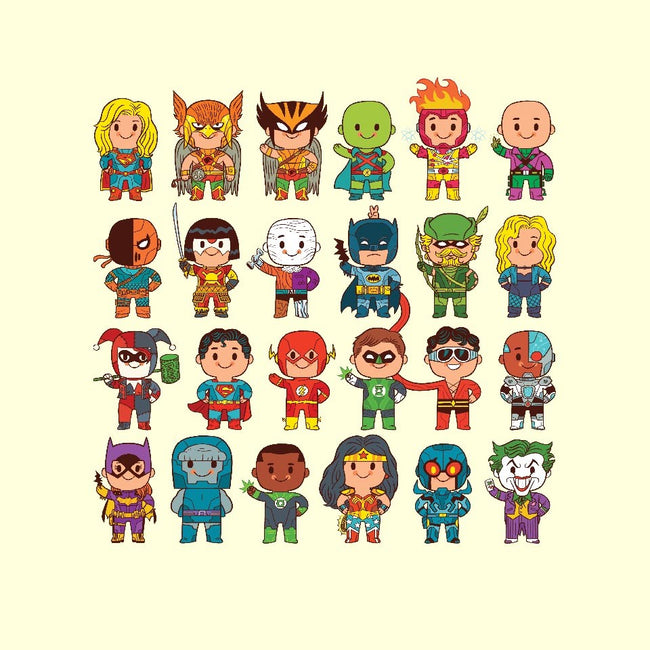 Delightfully Cute Little Heroes-unisex crew neck sweatshirt-mattkaufenberg