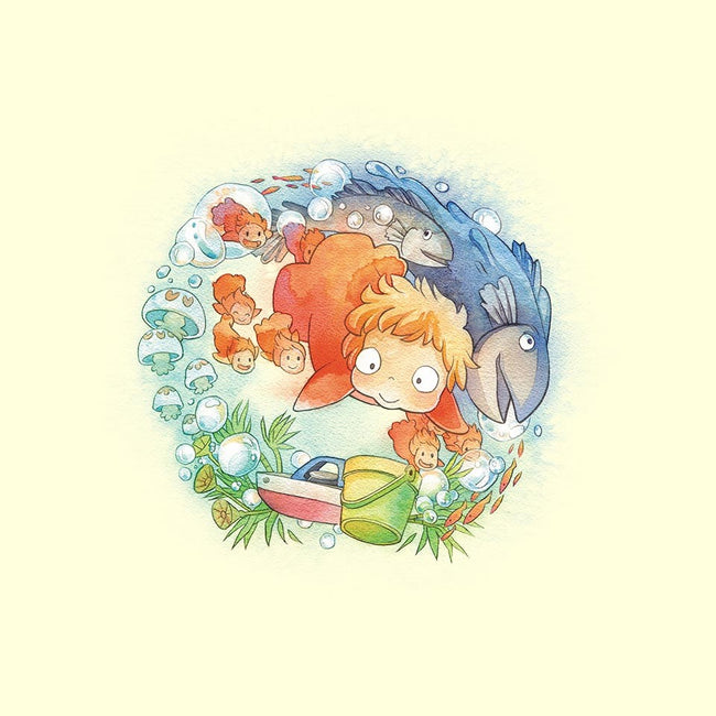 Sea Sisters-youth basic tee-littlebird.bigwolf
