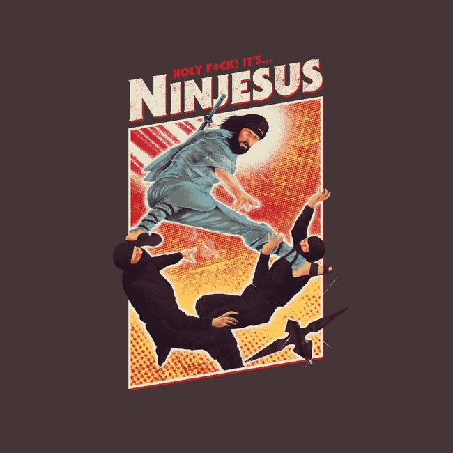 Ninjesus-unisex crew neck sweatshirt-Mathiole