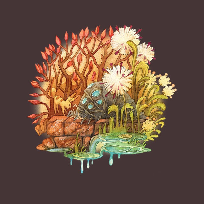 Ohmu and Fox-womens basic tee-storyofthedoor
