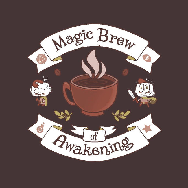 Magic Morning Brew-womens fitted tee-queenmob