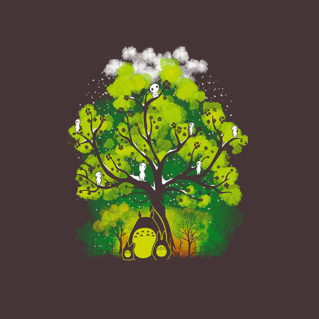 My Neighbor's Forest-womens basic tee-constantine2454