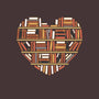 I Heart Books-womens fitted tee-renduh