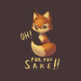 For Fox Sake!-unisex crew neck sweatshirt-BlancaVidal