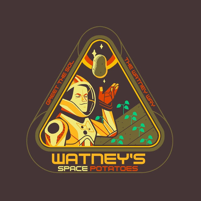 Watney's Space Potatoes-womens fitted tee-Glen Brogan