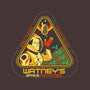 Watney's Space Potatoes-womens fitted tee-Glen Brogan