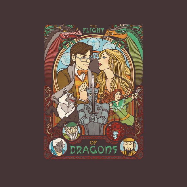 The Flight of Dragons-unisex pullover sweatshirt-ursulalopez